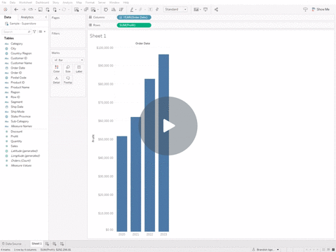 Video walkthrough of the design.MaxYear calculation